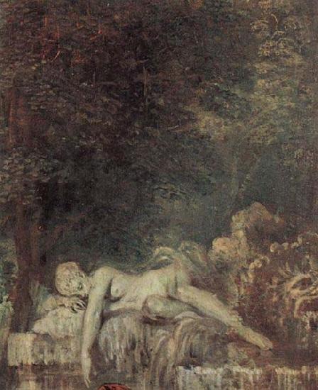 Jean-Antoine Watteau Die Champs elyssees oil painting picture